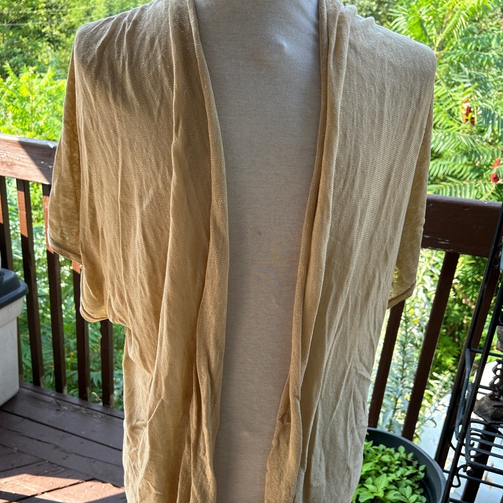 Linen cardigan